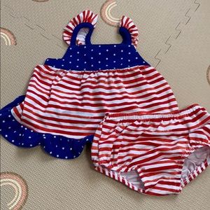 Fourth of July two piece set